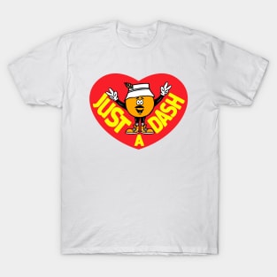 Matty Chef Canada Matheson Logo Orange Just A Dash Heart T-Shirt